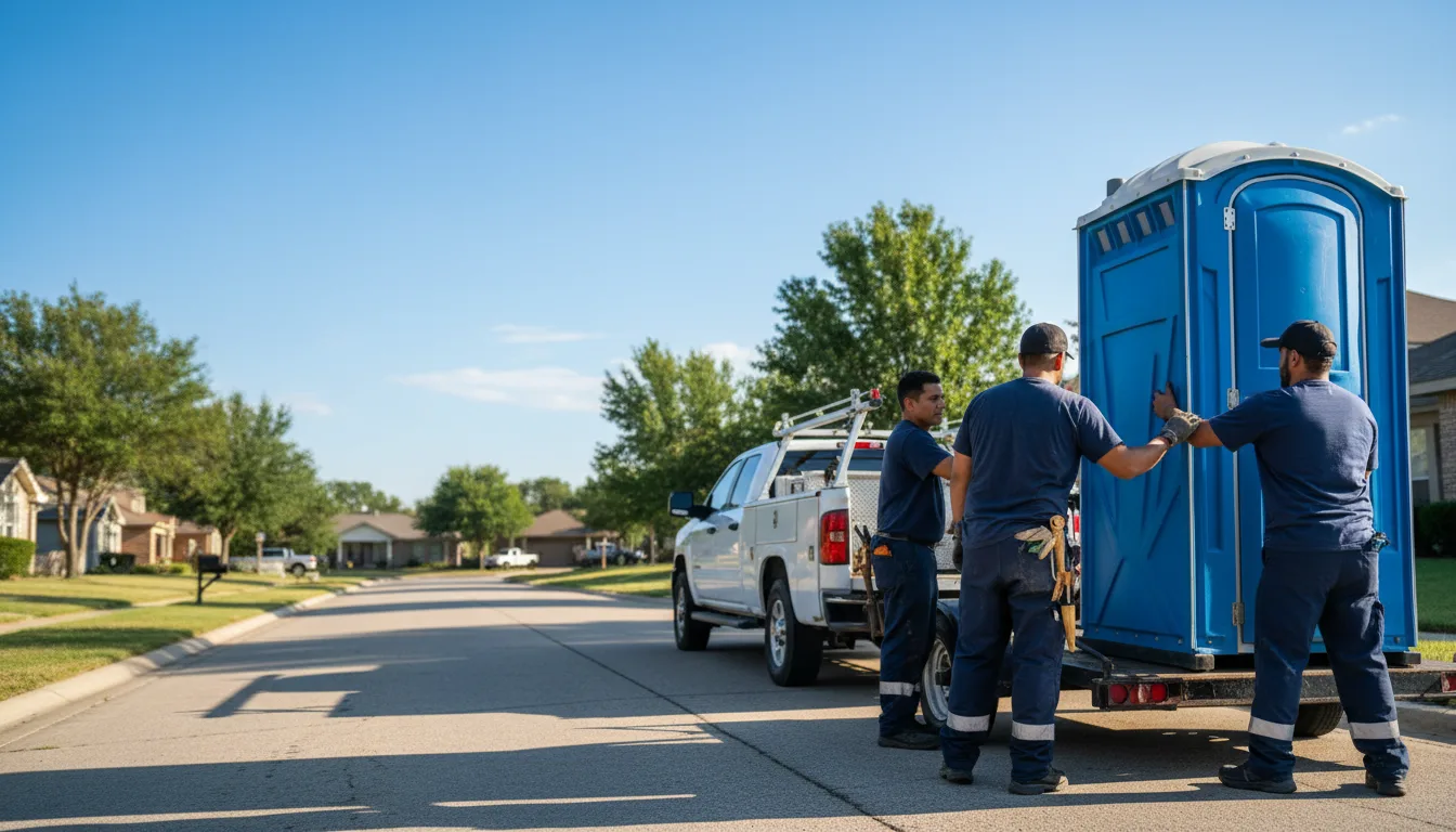 Portable Toilet Rental in Fiatt, IL near me